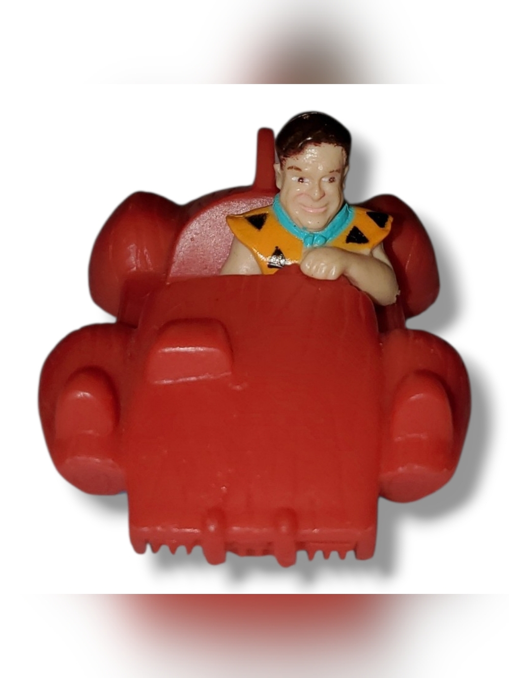 McDonald's Red Toy Car with Driver Figure